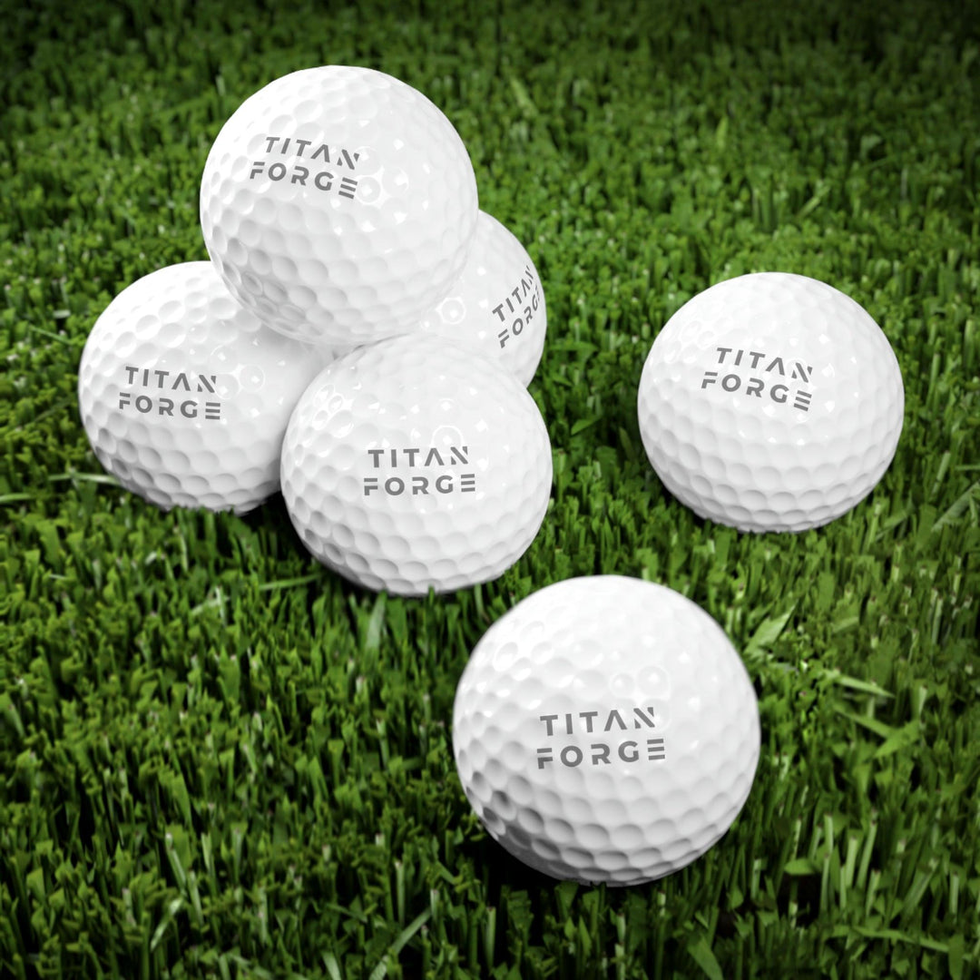 Golf Balls, 6pcs - Titan Forge