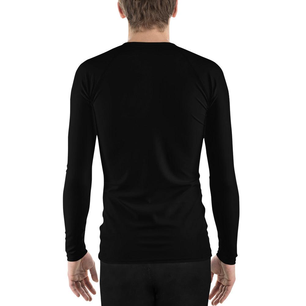 Men's Long Sleeve Compression Shirt (Black) - Titan Forge
