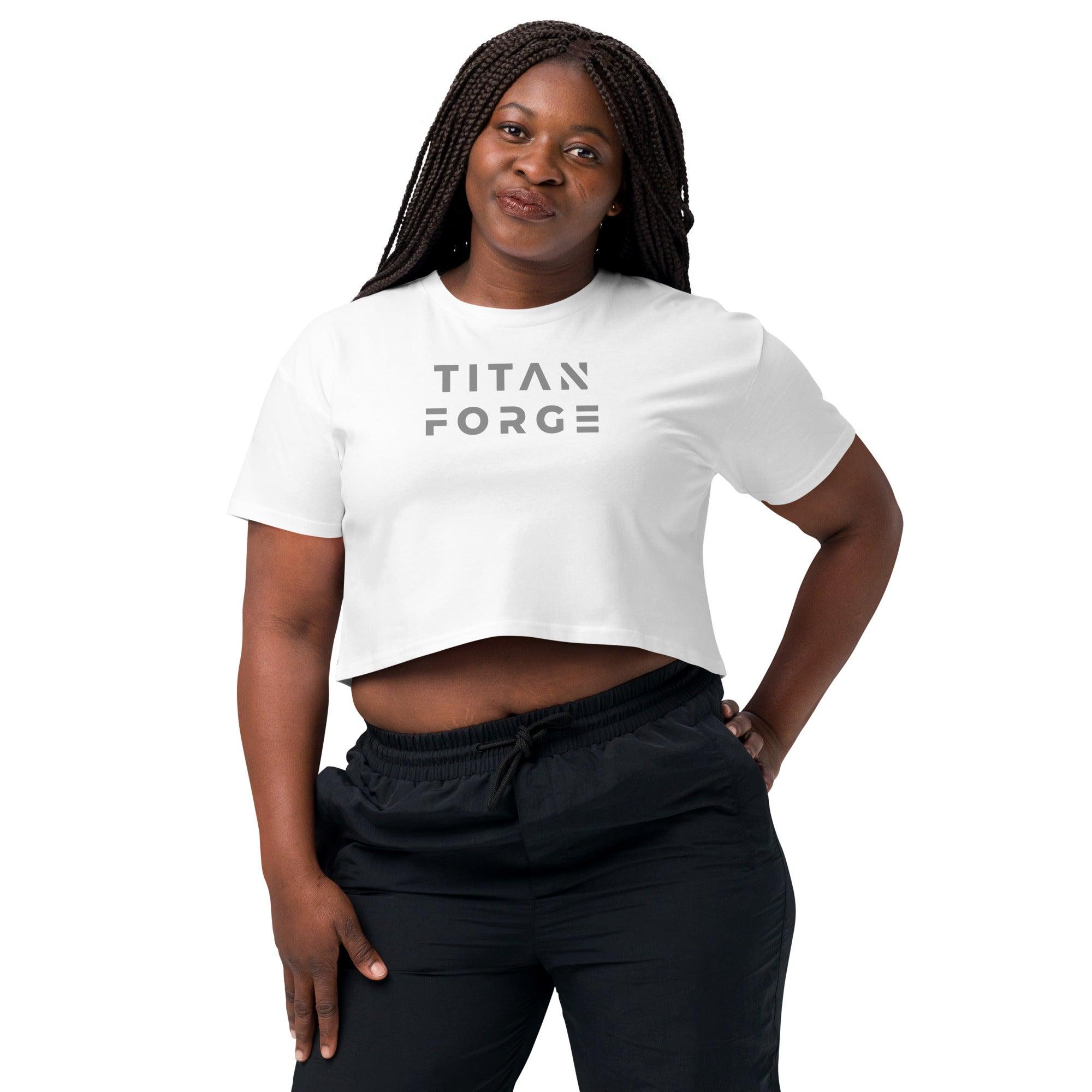 Women’s Cotton Crop Top - Titan Forge