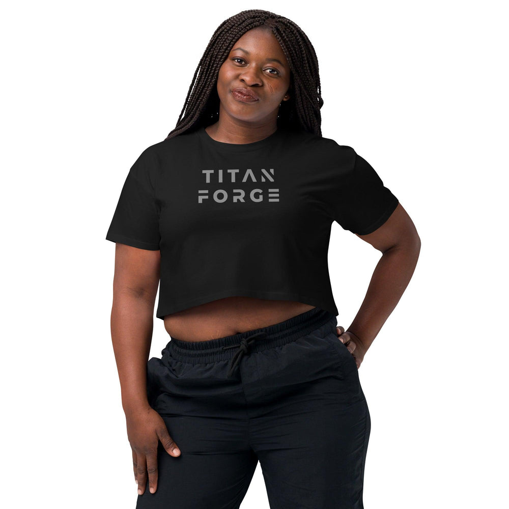 Women’s Cotton Crop Top - Titan Forge