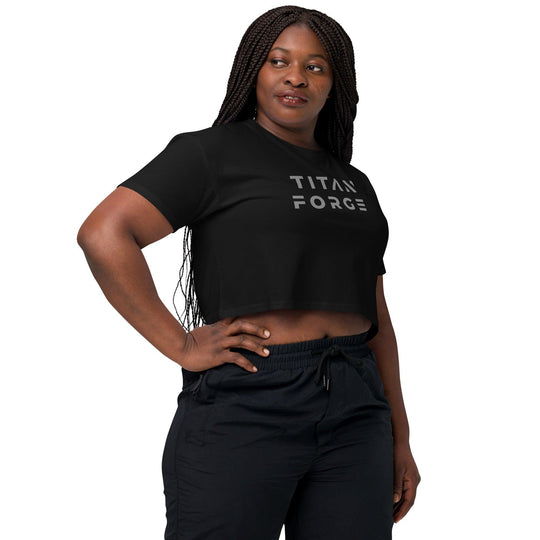 Women’s Cotton Crop Top - Titan Forge