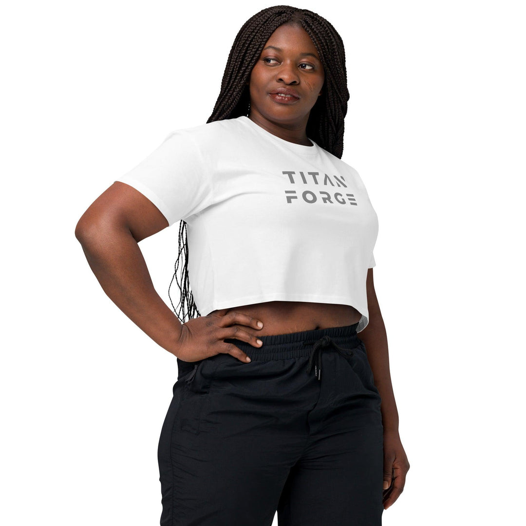 Women’s Cotton Crop Top - Titan Forge