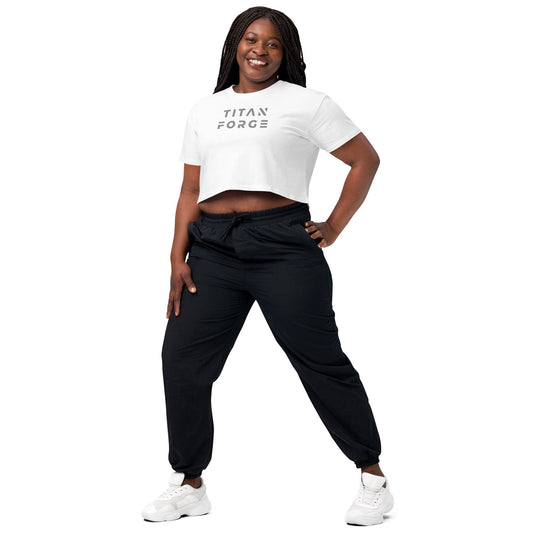 Women’s Cotton Crop Top - Titan Forge