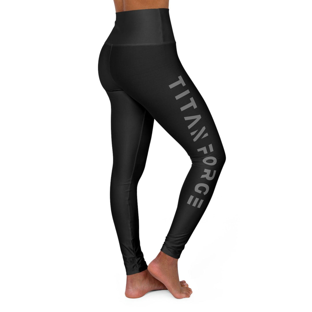Women's High Waisted Yoga Leggings - Titan Forge