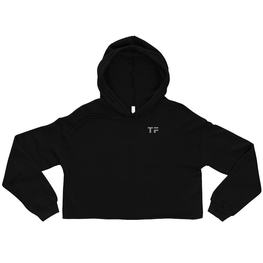 Women's Ignite The Forge Crop Hoodie - Titan Forge