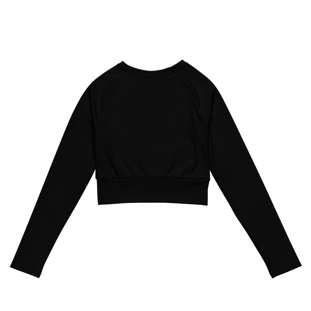 Women's Long Sleeve Crop Top - Titan Forge
