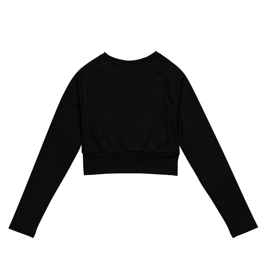 Women's Long Sleeve Crop Top - Titan Forge